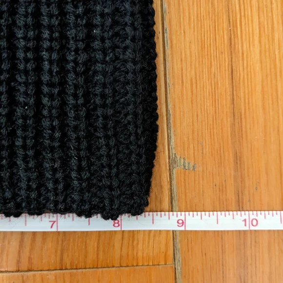 Brand New Duluth Trading Company Black Knit Hat Wool Winter NWT - Picture 6 of 8